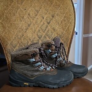 Merrell Brown and Black Winter Boots